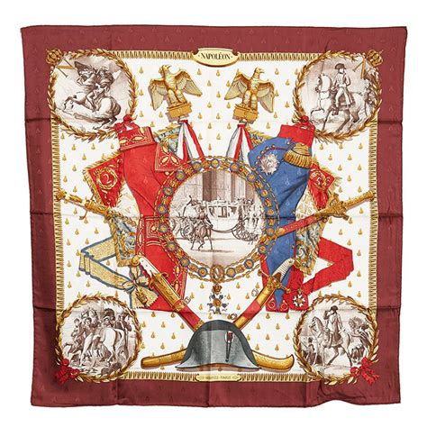 carrè hermes spalline militari|napoleon scarf hermes.